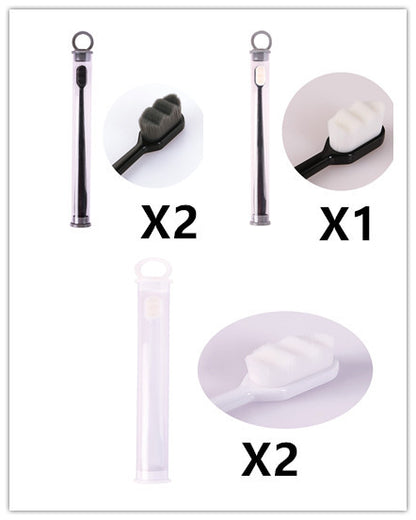 Ultra-fine Toothbrush Super Soft Bristle Deep Cleaning Brush Kids DealSniper.net
