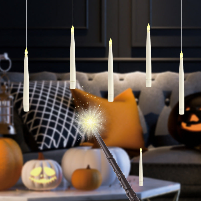 Suspension Remote Control Electronic Candle Christmas Decoration Holiday Set Holidays DealSniper.net
