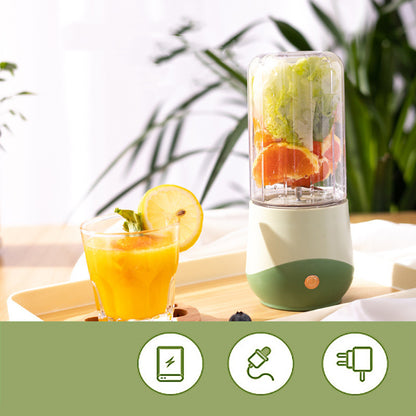 New Wireless Portable Electric Rechargeable Juicer Kitchen DealSniper.net