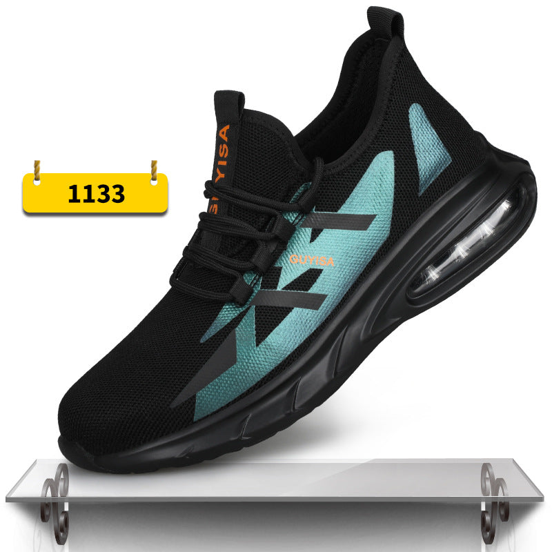 Indestructible Steel Toe Work Shoes Men Sneakers Fashion Men DealSniper.net C1133 Size39