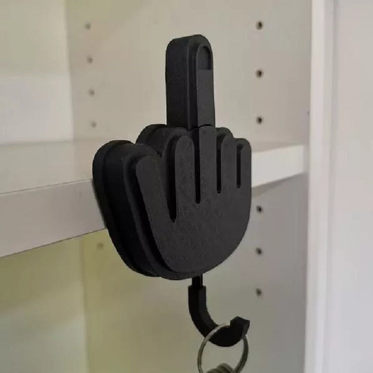 Spoof Middle Finger Desktop Storage Key Hook