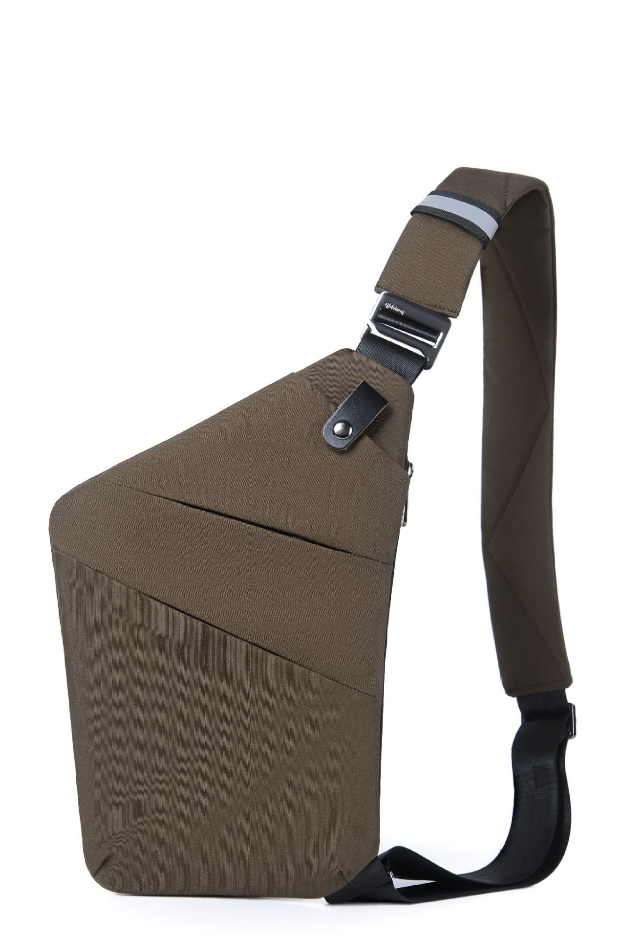 Men's Fashion Casual Travel Sling Crossbody Bag Men DealSniper.net Brown
