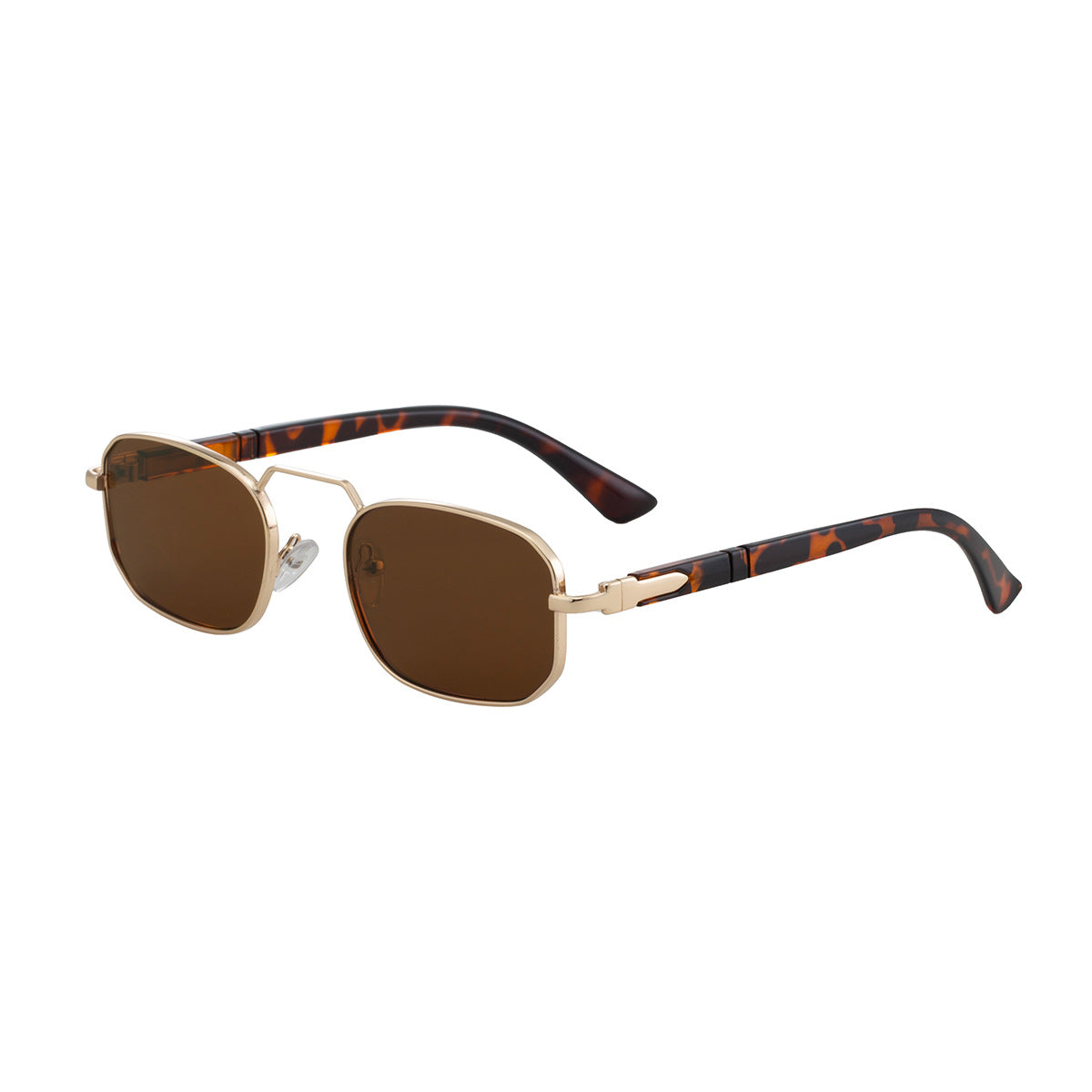 Square Frame Sunglasses For Men And Women Metal Frames Men Gym From House C6 douhua foot gold whole tea