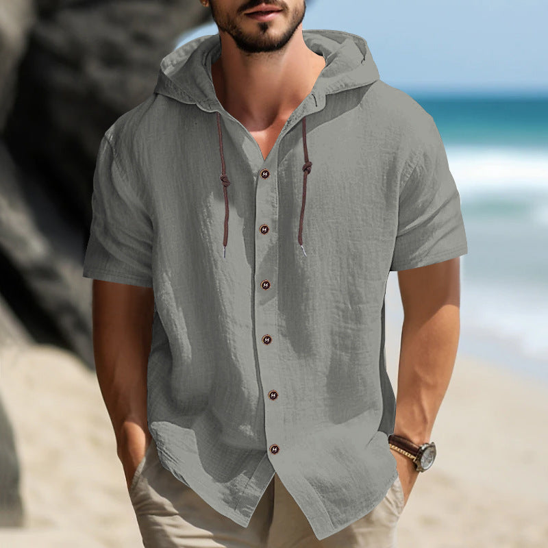 Cross-border Men's Sports Casual Comfortable Short-sleeved Men Gym From House