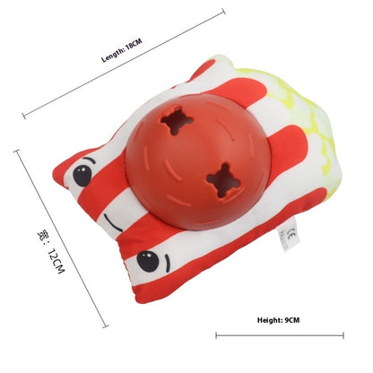 Dog Toy Pet Puzzle Food Leakage Food Storage Sound Toy Pets Gym From House Popcorn
