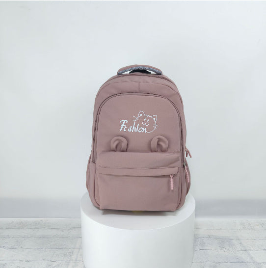 Schoolbag Fashion Casual Large Capacity Multi-functional Backpack Men DealSniper.net Pink 1style 45x30x15cM