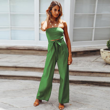 Women's New Casual Fashion Jumpsuit Women Gym From House