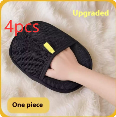 Pet Hair Remover Mitt Pet Hair Remover Gloves House DealSniper.net Hair Removal Gloves 4PCS
