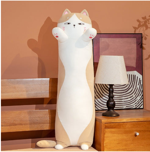 New Sleeping Bed Plush Toy Doll Kids Gym From House Brown 90cm