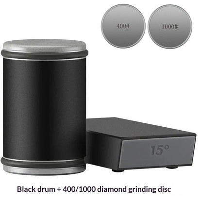 Rolling Knife Sharpener Double Sided Diamond Sharpening Stone Kitchen DealSniper.net