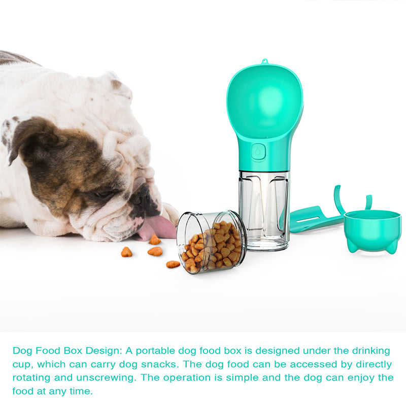 Pet Water Bottle Feeder Bowl Garbage Bag Storage Pets Gym From House