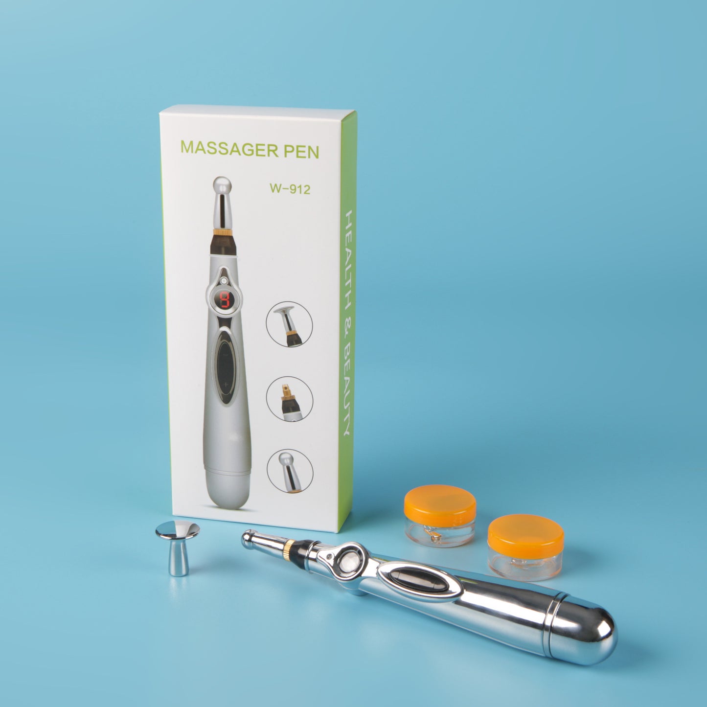 Massage Pen Health Quality Electric Energy Pen Monitor Health Gym From House