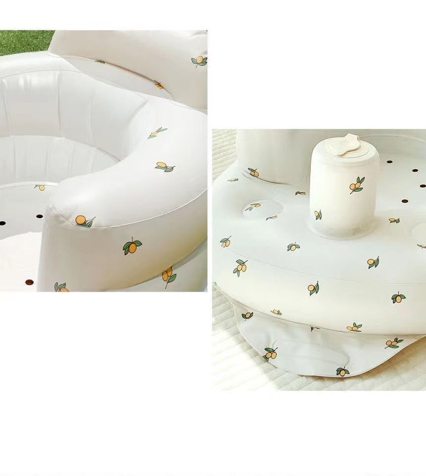 Portable Inflatable Baby Dining Chair For Bathing And Swimming Kids DealSniper.net