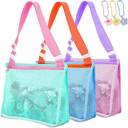 Children Summer Beach Toy Net Storage Bag Kid 3D Cartoon Women dealsniper-net