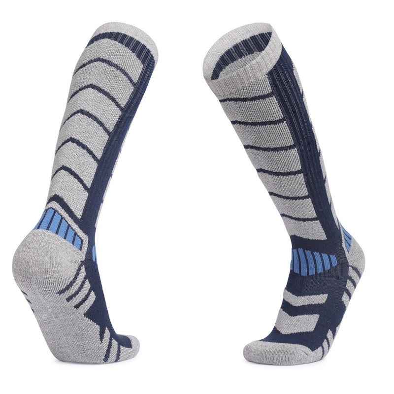 Outdoor Hiking And Mountaineering Merino Wool Socks Men Gym From House Sapphire Blue Average Size