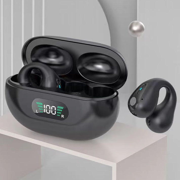 Bone Conduction Headphones TWS Earbuds Ear Clip