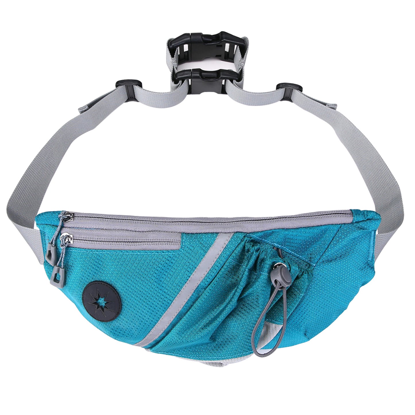 Portable Pet Dog Training Bag Waist Bags Wiht Dog Leash Pet Supplies Pets dealsniper-net Sky Blue