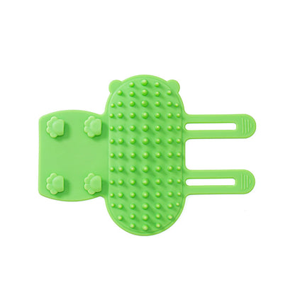 Pets Cat Hair Removal Massage Comb Cats Scratching Pets Gym From House 1pcs Green