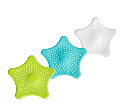 Five-pointed Star Kitchen Sink Anti-clogging Silicone Floor Drain Kitchen DealSniper.net Set 1pcs
