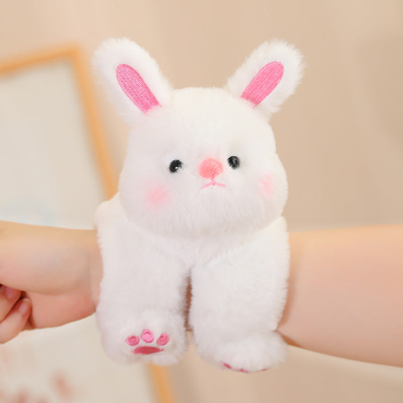 Cartoon Creative Snap Loop Plush Toys Kids DealSniper.net Rabbit 25cm