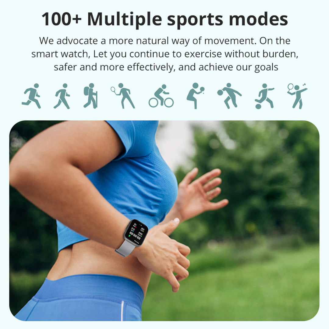 High-end Heart Rate Meter Step Plastic Call Smart Watch Jewelry dealsniper-net