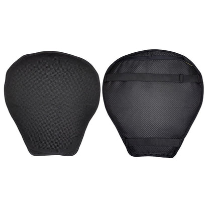 Summer Motorcycle Seat Cushion Air Mesh Fabric Comfort Honeycomb Vehicle DealSniper.net Black Honeycomb Gel Cushion box
