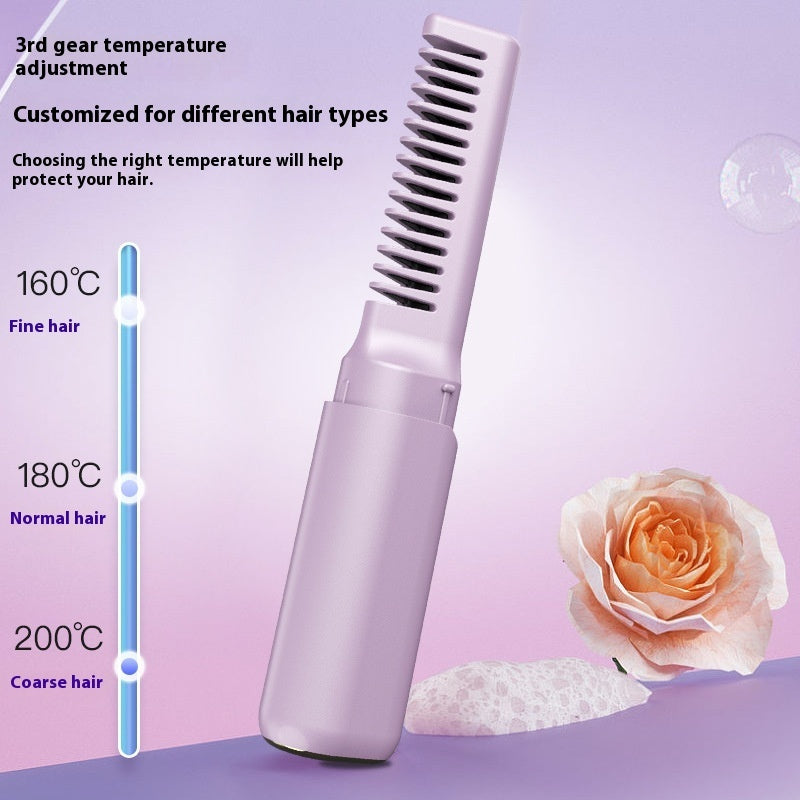 Straight Comb USB Charging Small Portable Beauty BlenderJuice.com CJ