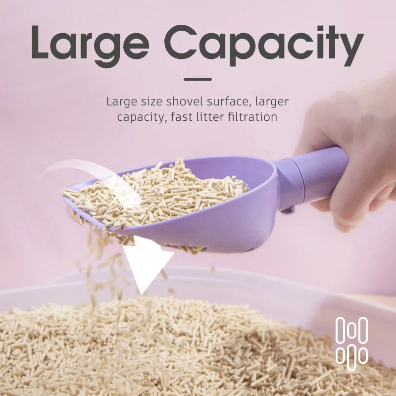 Pets Litter Scoop Plastic Poop Scoop Cleaning Pets Gym From House