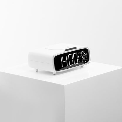 Bluetooth Speaker Wireless Charger Small Night Lamp Gadgets Gym From House White
