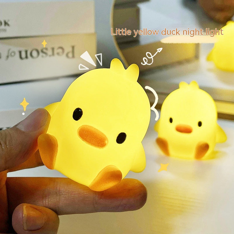 Small Yellow Duck Small Night Lamp Bedside Lamp Home Decor Gym From House