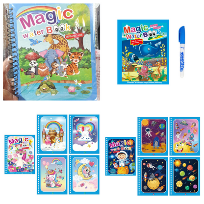 Children's Creative Magic  Water Painting Book