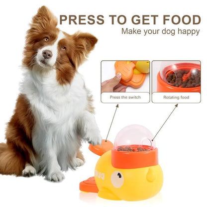 Dog Puzzle Feeder Interactive Pet Food Treat Dispenser Pets DealSniper.net