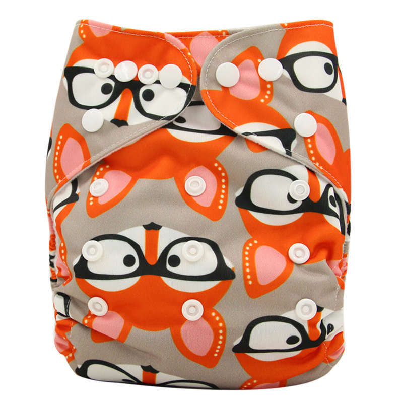 Washable Baby Cloth Diaper Breathable Diaper Pants 0-3 Years Old Kids DealSniper.net OB133 One size