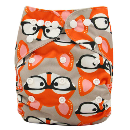 Washable Baby Cloth Diaper Breathable Diaper Pants 0-3 Years Old Kids DealSniper.net OB133 One size
