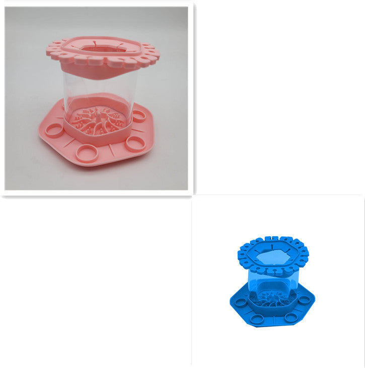 Brush Cleaning Device Hexagonal Children Graffiti Paint Tool Kids DealSniper.net
