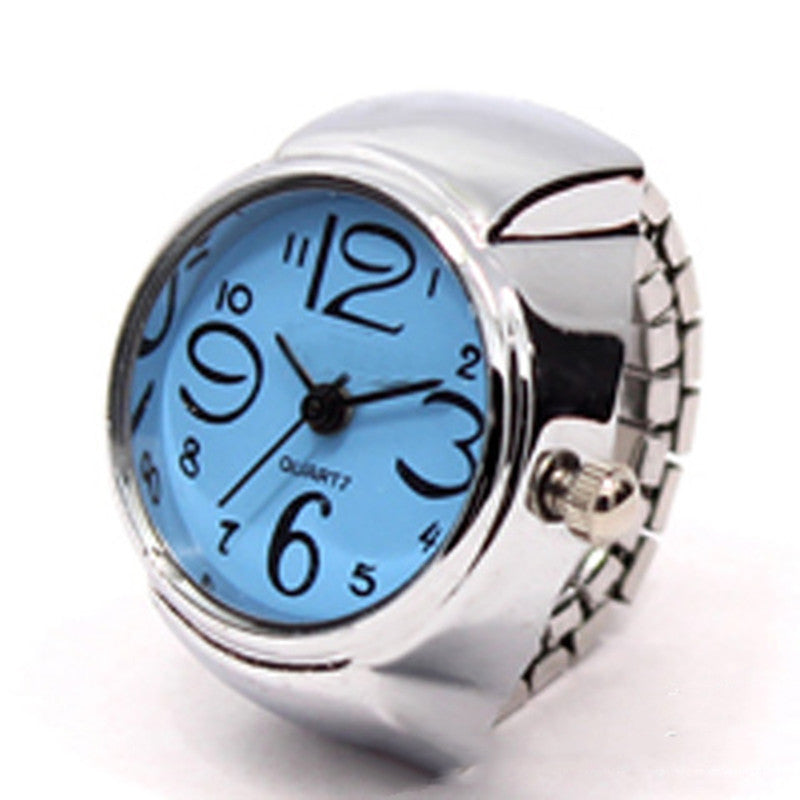 Personalized Men And Women Ring Watch Hot Sale Couple Ring Jewelry dealsniper-net Blue