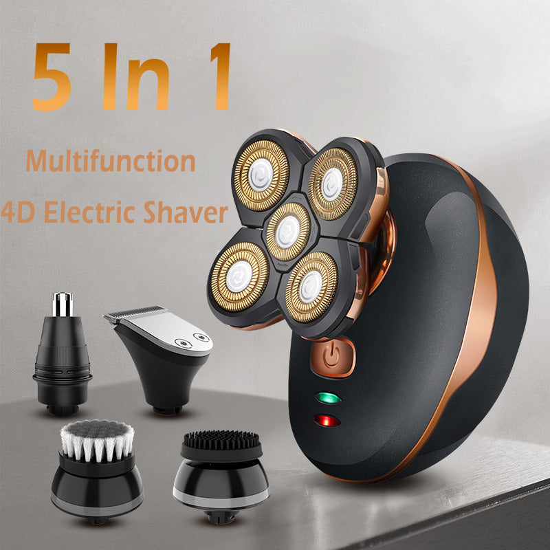 Multifunction 4D Electric Shaver 5 In 1 Men's Razor Beard Shaving Men DealSniper.net