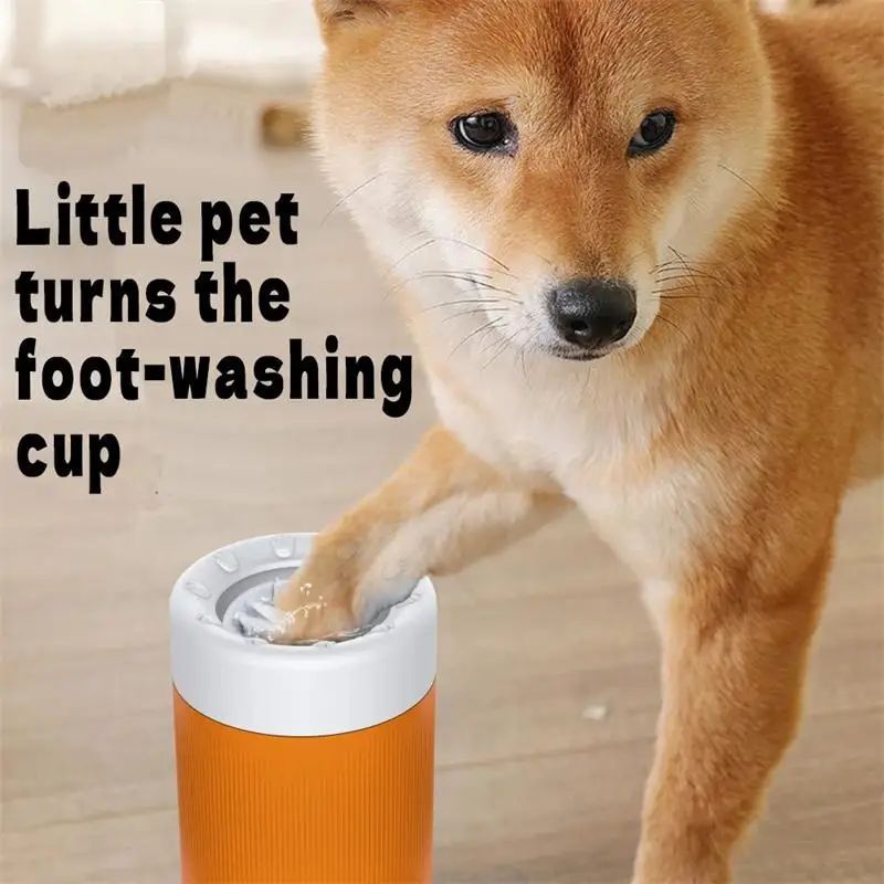Pet Foot Washing Cup Dog Out Cleaning And Grooming Paw Pets Gym From House