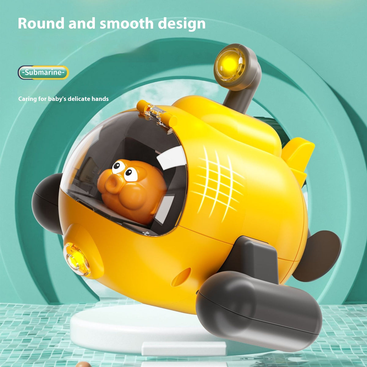 Water Toys Luminous Catapult Submarine Bath Toys Kids DealSniper.net