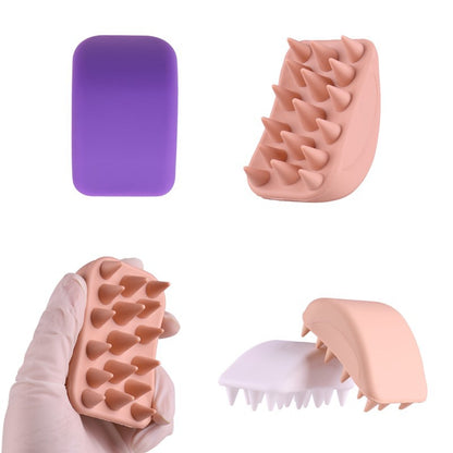Soft Head Massage Silicone Shampoo Brush Health DealSniper.net
