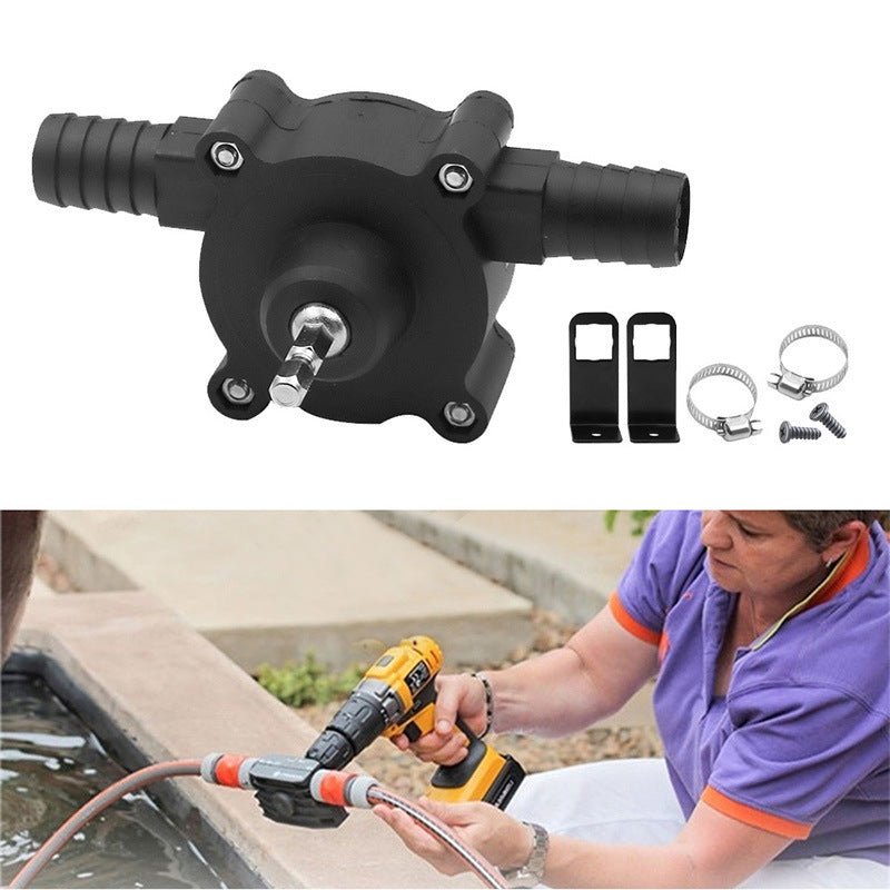 Household Small Electric Hand Drill Portable DC Pump Self-priming Centrifugal House DealSniper.net