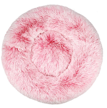 Plush Warm Dog Bed In Winter Pets dealsniper-net Gradual powder 100cm