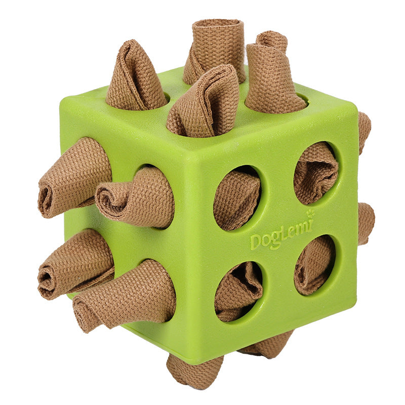 Dog Cube Molar Long Lasting Educational Toys Pet Pets Gym From House Green