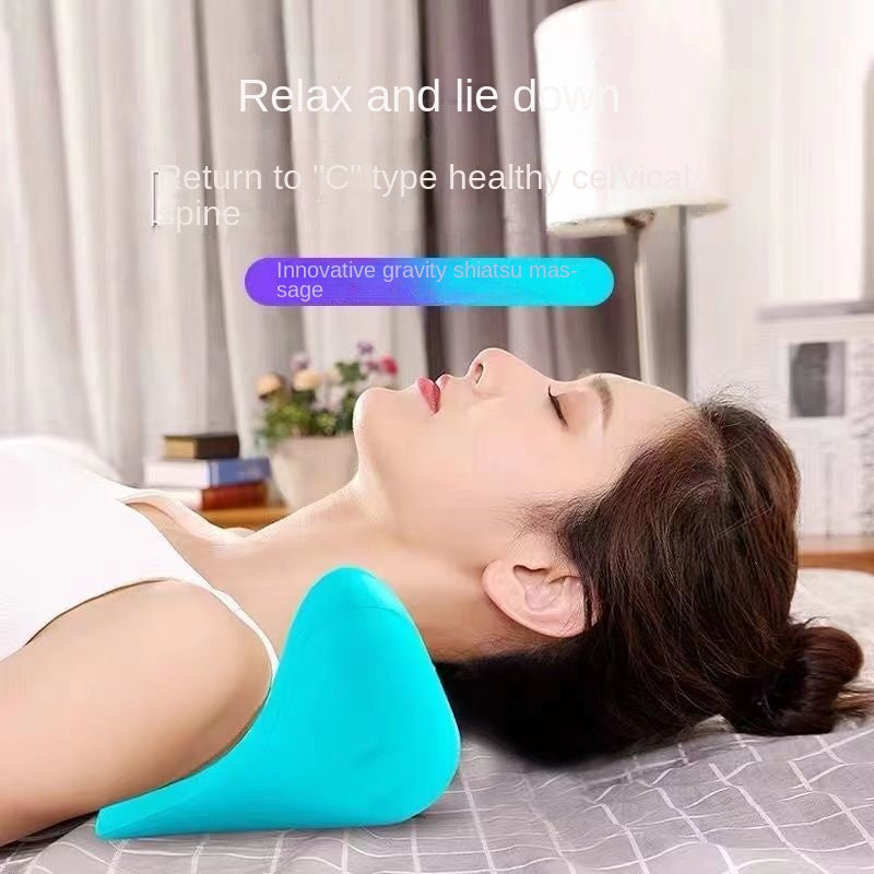 Cervical Spine Massage Pillow Gravity Acupressure Neck Massager