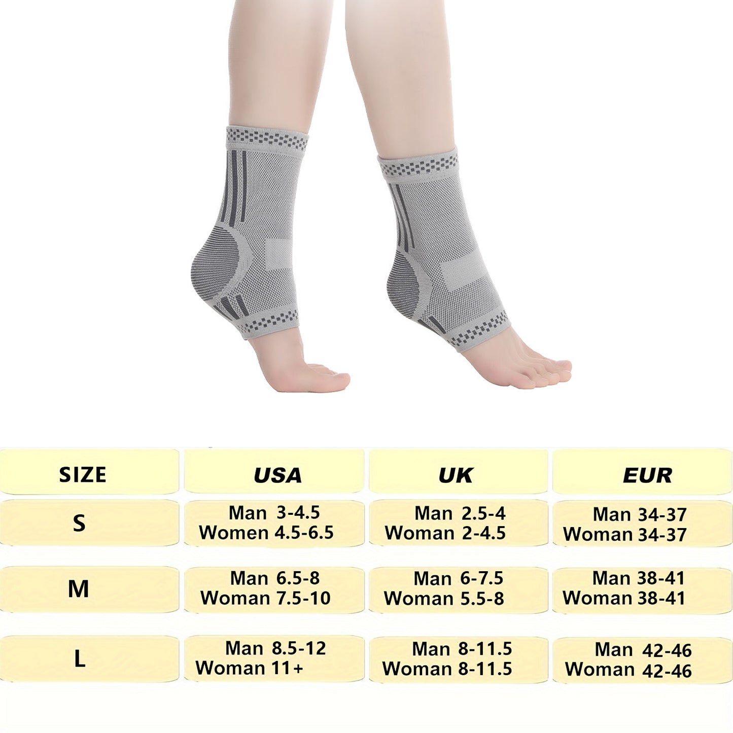 Graphene Ankle Brace Warm Ankle Support Ankle Compression Sleeve Sports dealsniper-net
