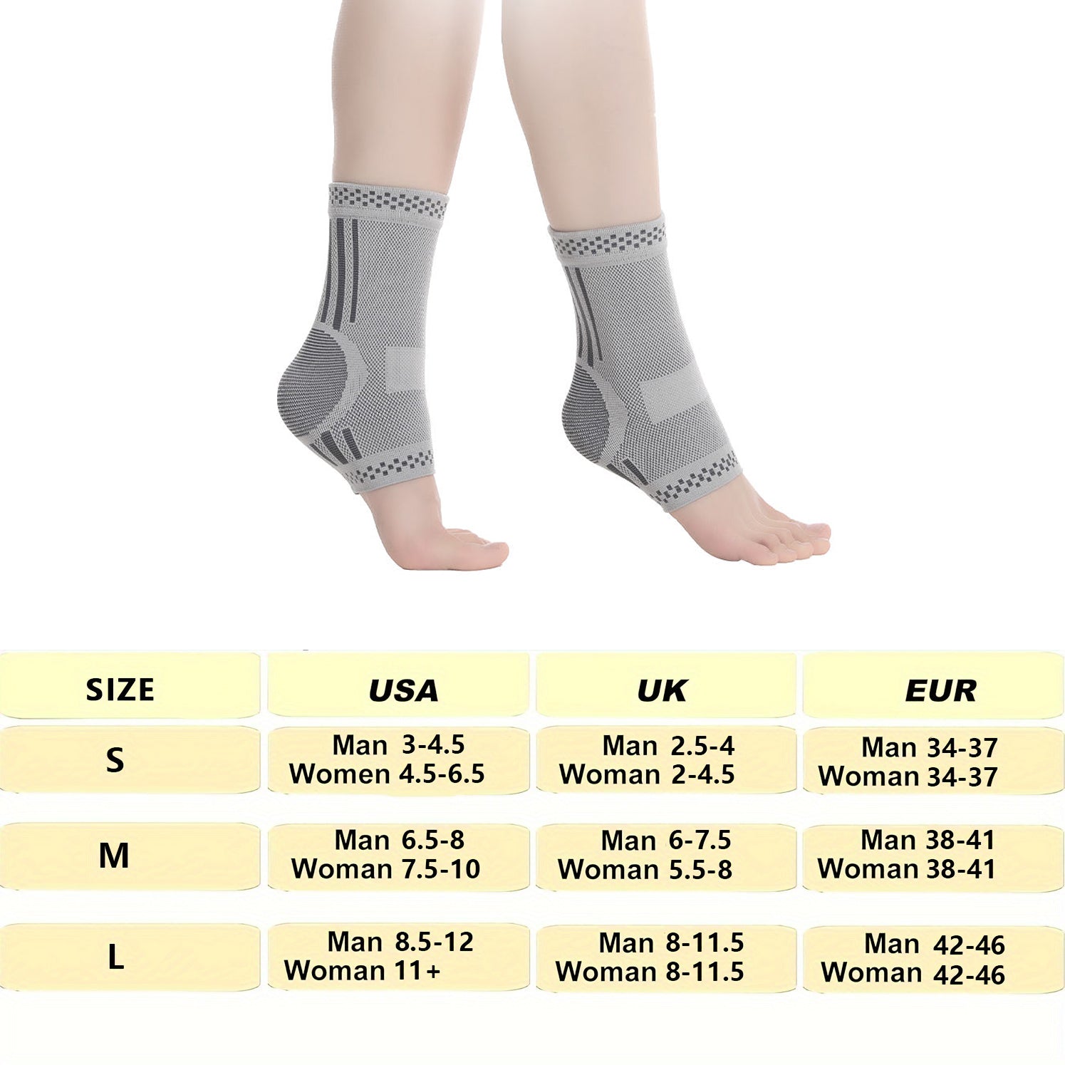 Graphene Ankle Brace Warm Ankle Support Ankle Compression Sleeve Sports dealsniper-net