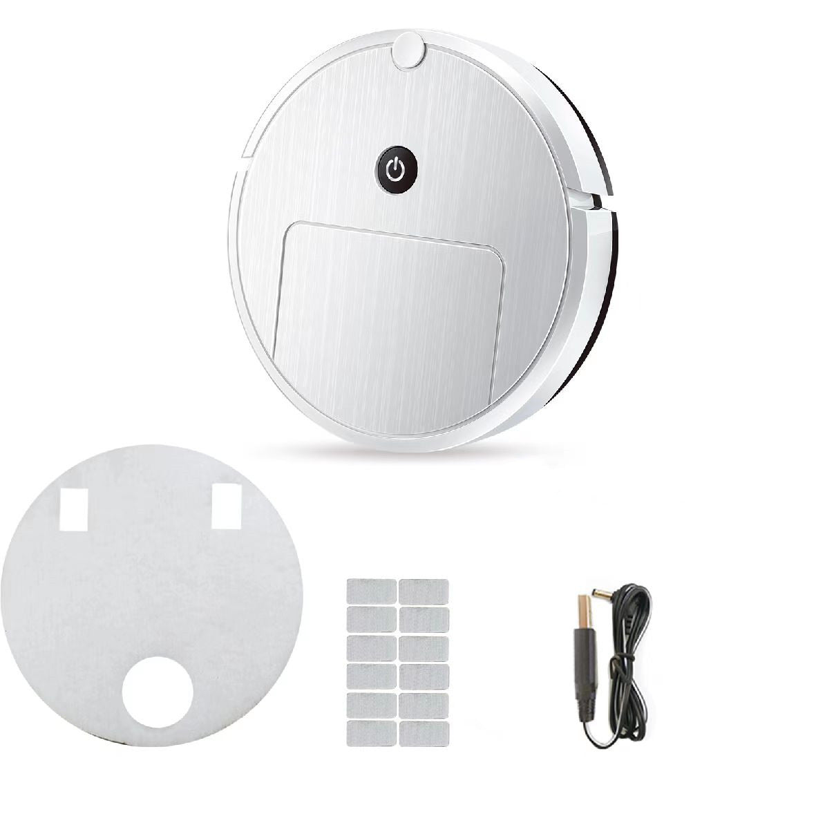Sweeping Robot USB Charging Automatic Cleaning House dealsniper-net 03 White Rechargeable