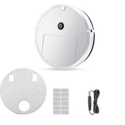 Sweeping Robot USB Charging Automatic Cleaning House dealsniper-net 03 White Rechargeable