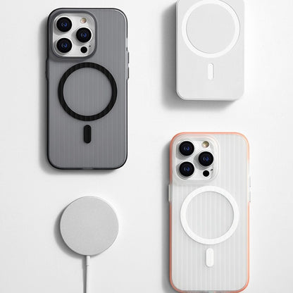 Applicable To Iphone15promax Phone Case Skin-sensitive Striped Electronics DealSniper.net