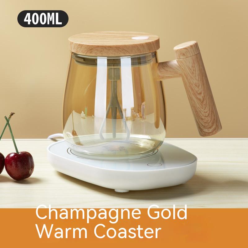 Self Stirring Mug Electric Mixing Glass Cold and Warm Cup High Speed